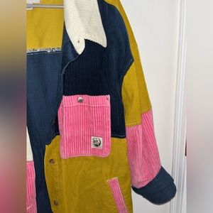Block Color Corduroy Jacket/Coat